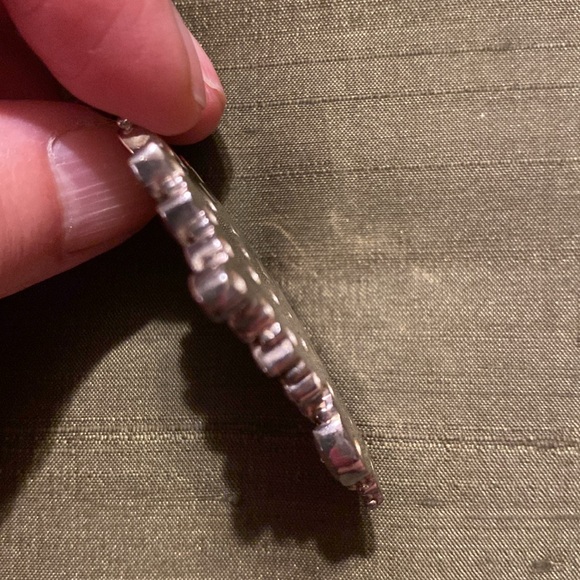 Amethyst Spinal Statement Pendant Sterling Silver - Picture 7 of 15